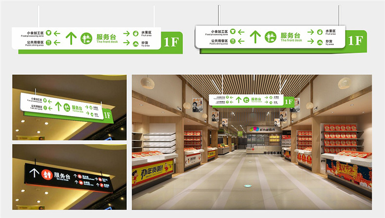 【商場導視系統(tǒng)設計】 商業(yè)空間導視布局規(guī)劃 大商場標識