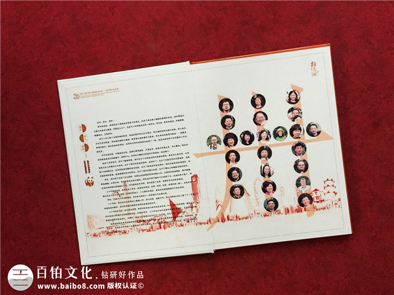 同學(xué)30周年聚會(huì)相冊(cè)制作-南京同學(xué)會(huì)紀(jì)念冊(cè)定制