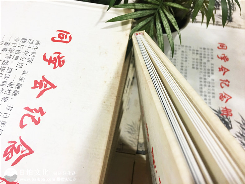 成都桑園初中同學(xué)40周年聚會紀(jì)念冊設(shè)計制作