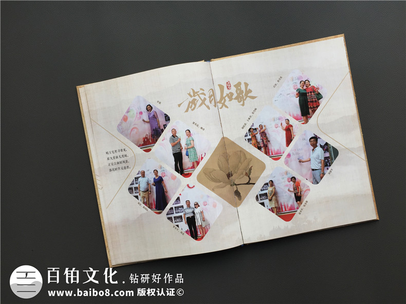 老同學(xué)再聚首情義 制作一本聚會紀(jì)念冊珍藏同學(xué)在一起的時光！