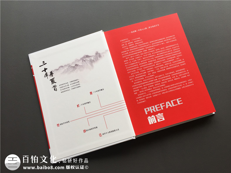 參加大型同學活動-制作同學聚會紀念冊的工作內容第3張-宣傳畫冊,紀念冊設計制作-價格費用,文案模板,印刷裝訂,尺寸大小