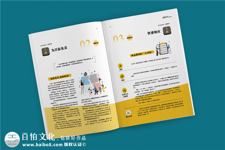 公司經營生產的內刊版面主題-企業(yè)內部雜志欄目設計