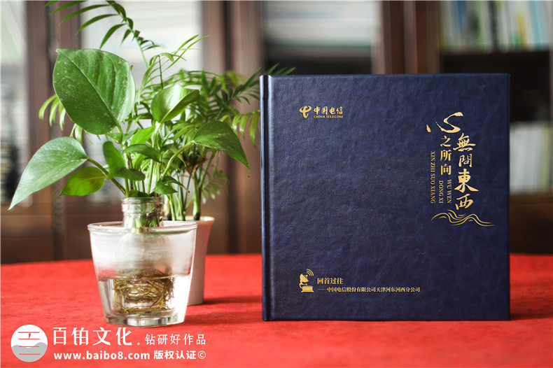 企業(yè)周年慶宣傳畫冊-企業(yè)成立十周年紀念冊