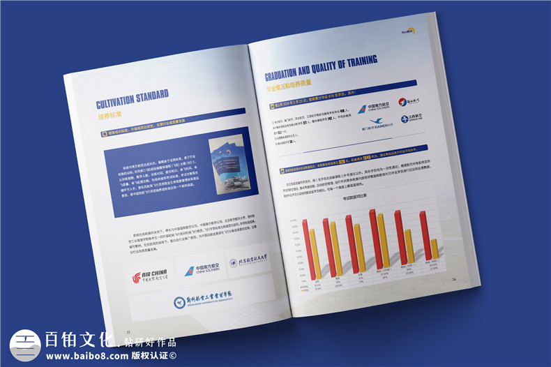 航校招生宣傳冊設(shè)計-院校招生簡章排版包含哪些內(nèi)容
