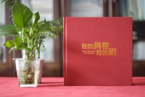 共青團委領導調走紀念相冊-黨委系統(tǒng)送別黨員影集照片書冊禮品定制