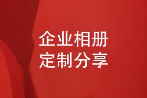 定制相冊樣品紀念冊-精裝硬殼企業(yè)相冊定做